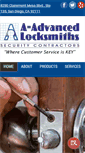 Mobile Screenshot of aadvancedlocksmiths.com